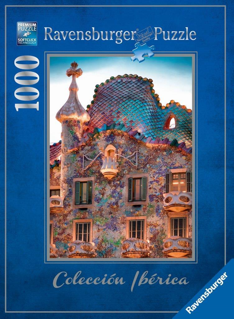 Casa Batllo Barcelona Puzzle 1000pc (Ravensburger Puzzle)