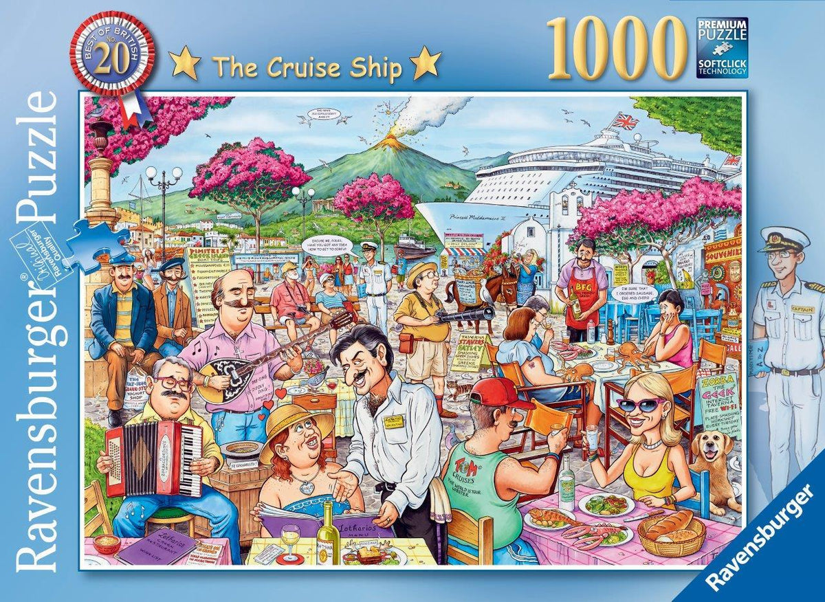 Best of British #20 - Cruise Ship Puzzle 1000pc (Ravensburger Puzzle)