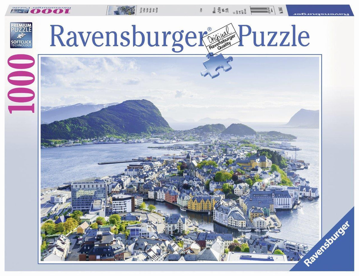 Norway Alesund Puzzle 1000pc (Ravensburger Puzzle)