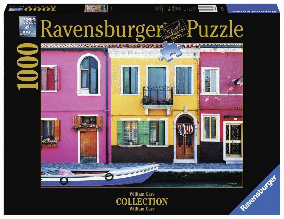 185 Graziella Burano Puzzle 1000pc (Ravensburger Puzzle)