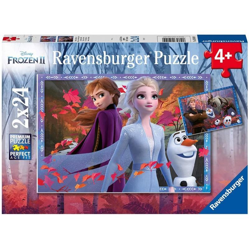 Disney Frozen 2 - Frosty Adventures 2X24pc Puzzle (Ravensburger Puzzle)