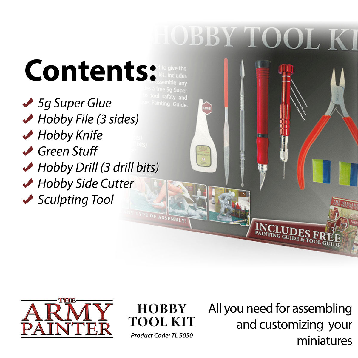Hobby Set Hobby Tool Set (The Army Painter) - Goldfields Toys & Games
