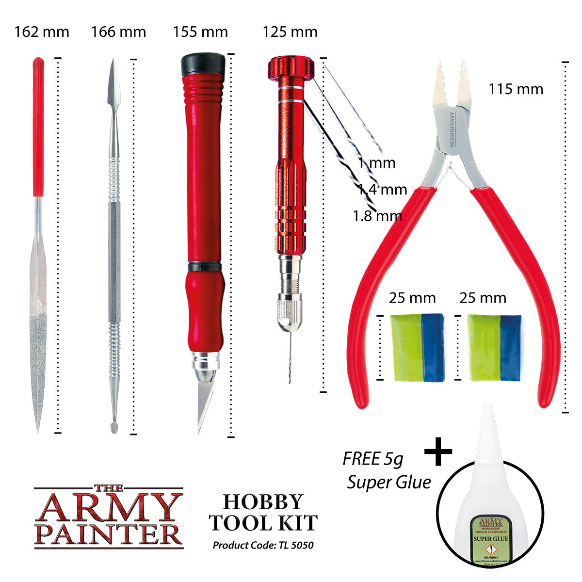 Hobby Set Hobby Tool Set (The Army Painter) - Goldfields Toys & Games