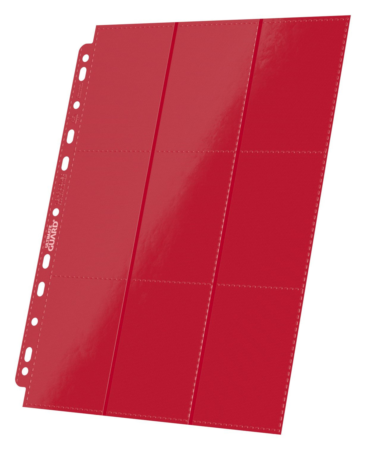Ultimate Guard Pages - Red - 18-Pocket Standard-Size (10 Pages)
