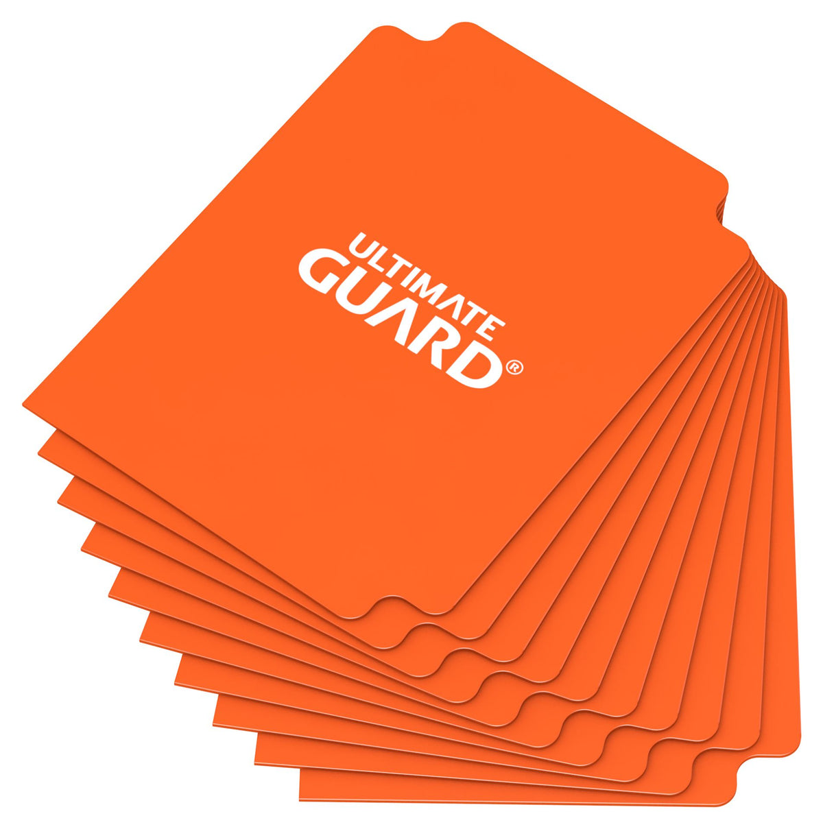 Ultimate Guard Card Dividers - Orange - Standard-Size (10)