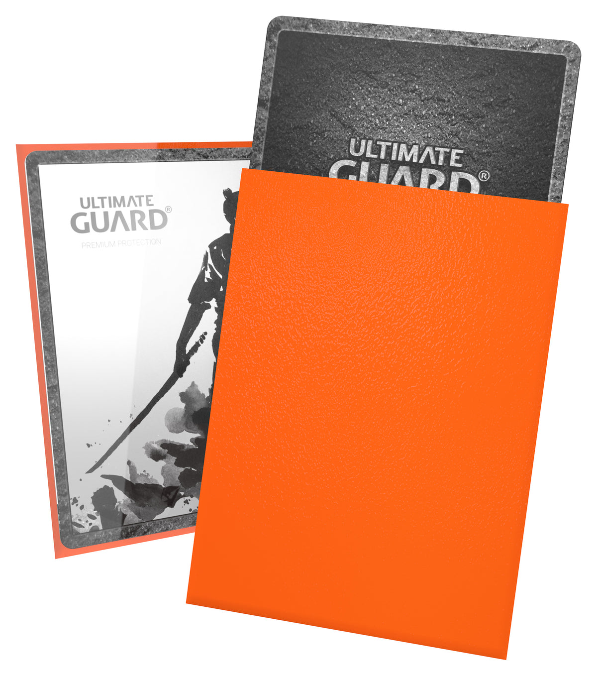 Ultimate Guard Katana Sleeves - Orange - Standard-Size (100 Sleeves)