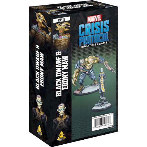 Black Dwarf and Ebony Maw Character Pack (Marvel Crisis Protocol Miniatures Game)