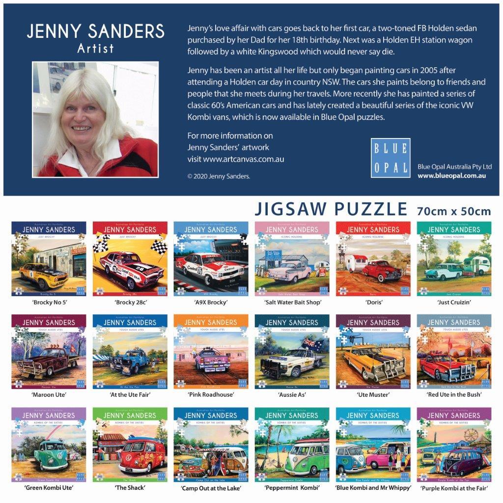 Jenny Sanders: Doris 1000pc (Blue Opal Puzzle)