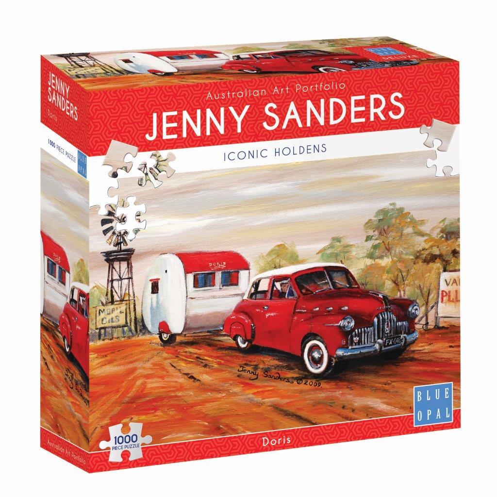 Jenny Sanders: Doris 1000pc (Blue Opal Puzzle)