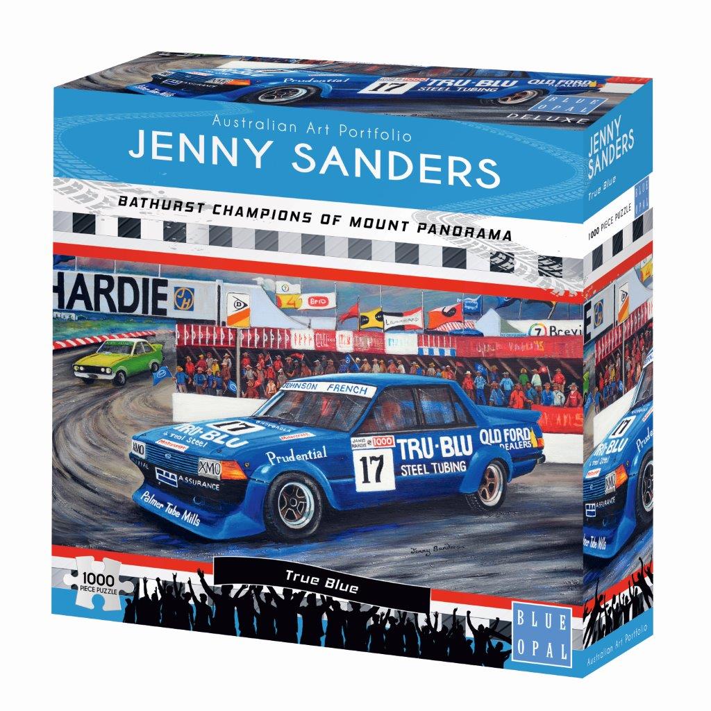 Jenny Sanders: Tru Blu XMO 17 1000pc (Blue Opal Deluxe Puzzle)
