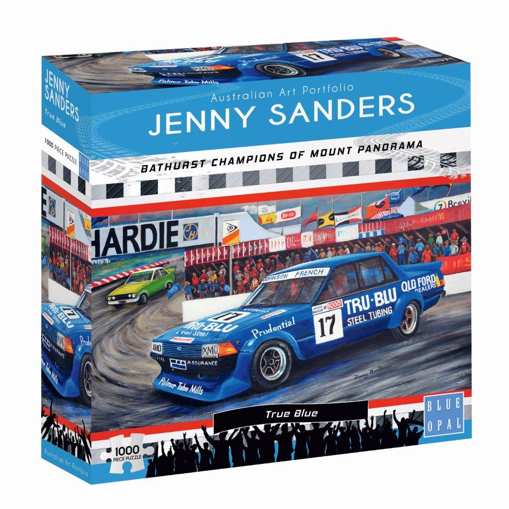 Jenny Sanders - Tru Blu XMO 17 1000pc (Blue Opal Deluxe Puzzle)
