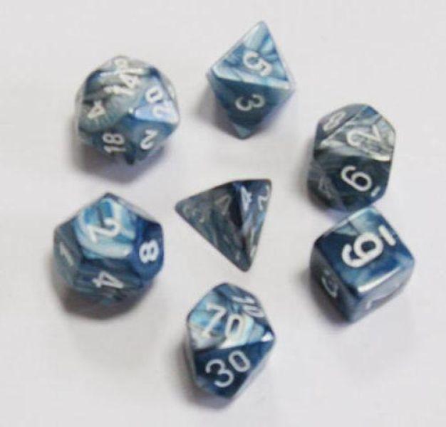 CHX 27490 Lustrous Slate/white (Polyhedral 7-Die Set)