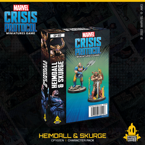 Heimdall &amp; Skurge (Marvel Crisis Protocol Miniatures Game)