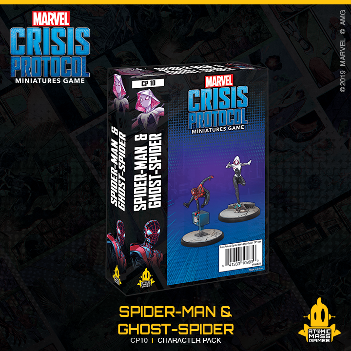 Spider-Man &amp; Ghost-Spider (Marvel Crisis Protocol Miniatures Game)
