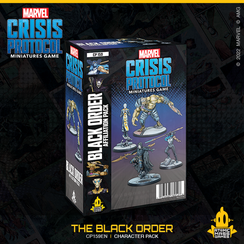 Black Order Squad Pack (Marvel Crisis Protocol Miniatures Game)