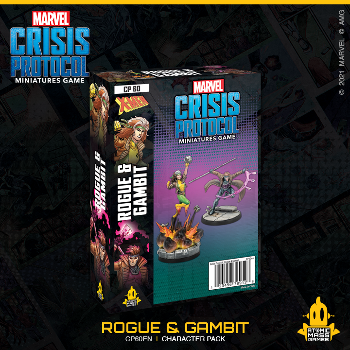 Rogue and Gambit (Marvel Crisis Protocol Miniatures Game)