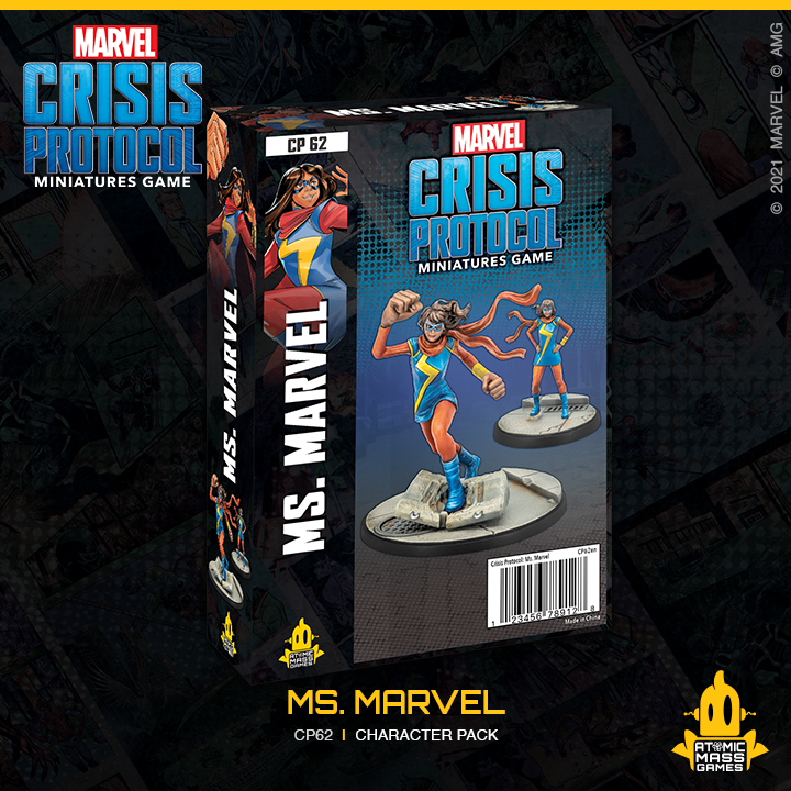 Ms Marvel Character Pack (Marvel Crisis Protocol Miniatures Game)