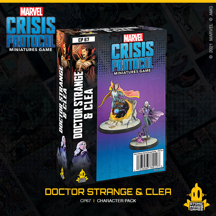 Doctor Strange &amp; Clea (Marvel Crisis Protocol Miniatures Game)