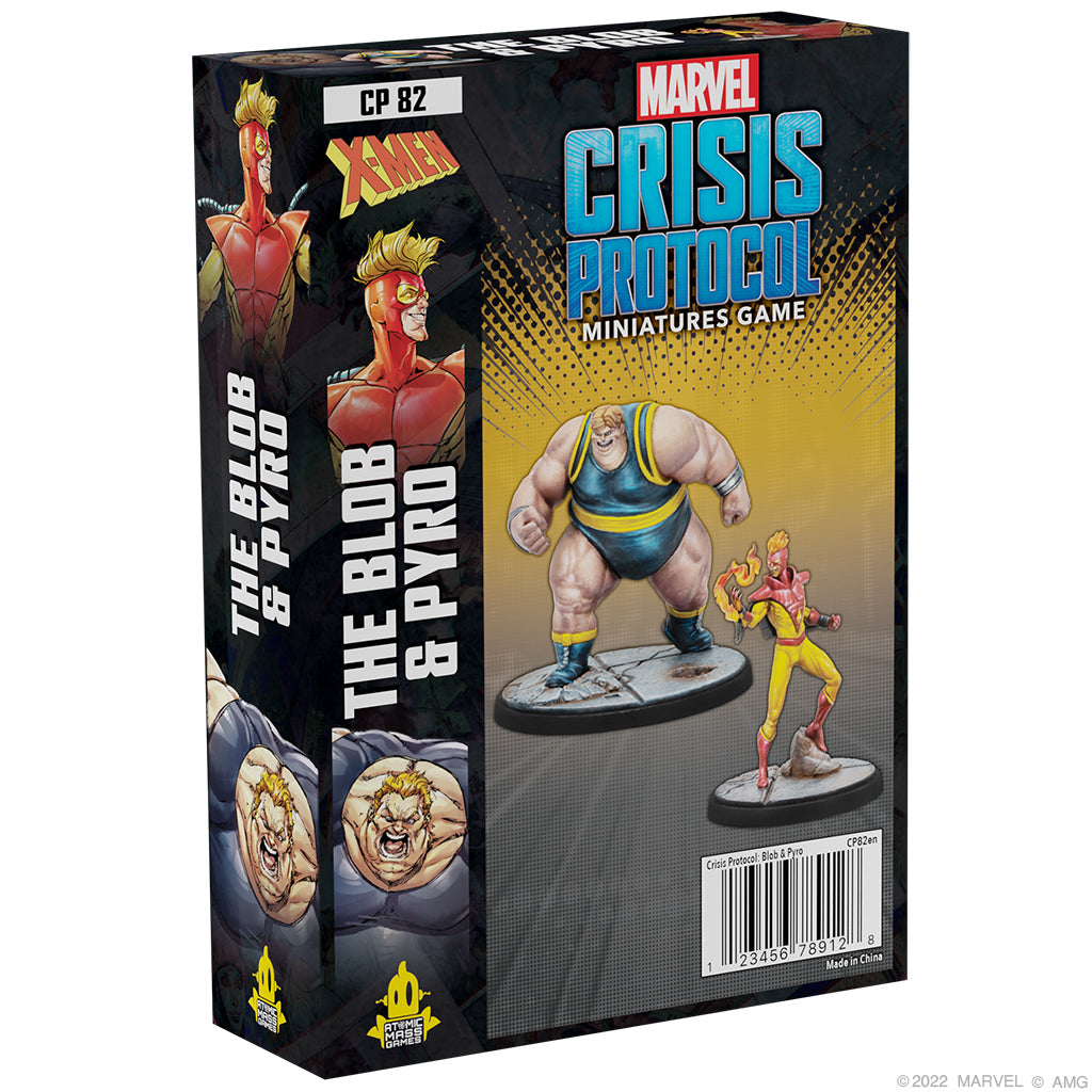 The Blob & Pyro (Marvel Crisis Protocol)
