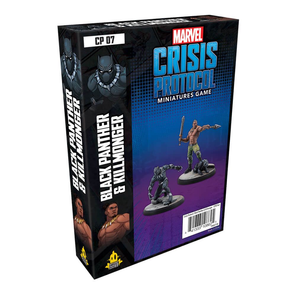 Black Panther and Killmonger Expansion (Marvel Crisis Protocol Miniatures Game)