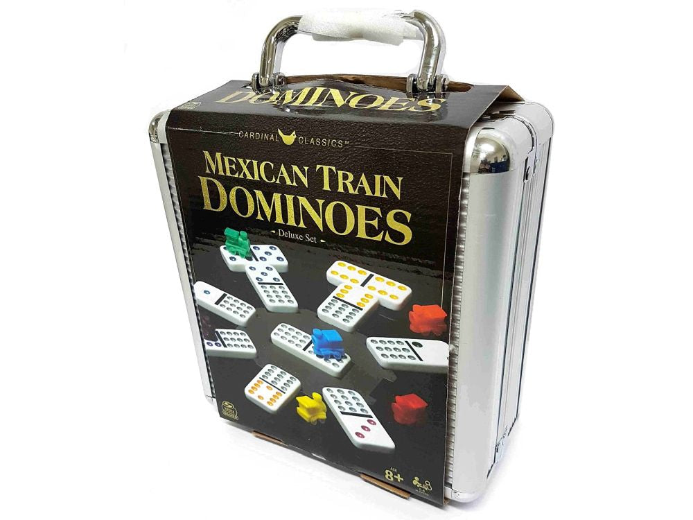 Dominoes - Mexican Train Deluxe Set (Cardinal Classics)