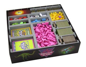Dinosaur Island And Totally Liquid Folded Space Game Inserts