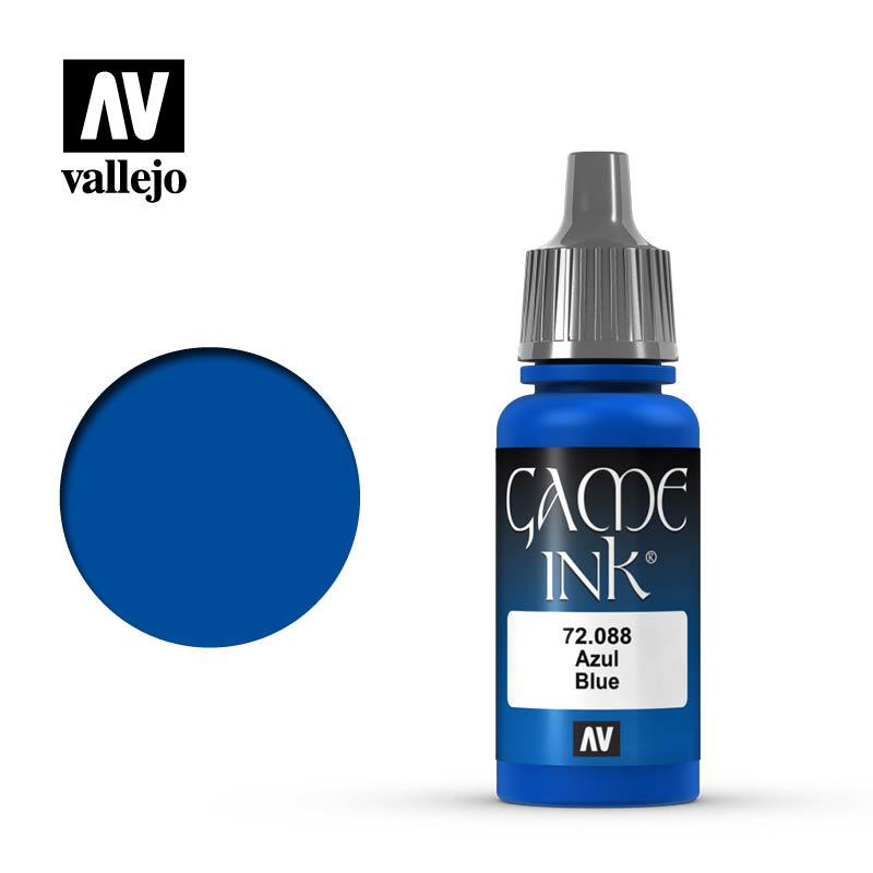 Vallejo Game Colour Ink Blue 17 ml