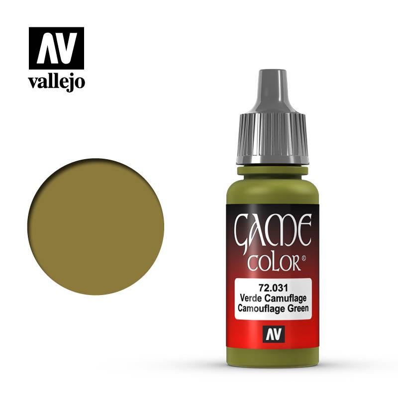 Vallejo Game Colour Camouflage Green 17 ml