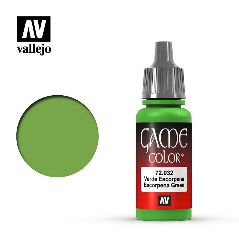 Vallejo Game Colour Scorpy Green 17 ml