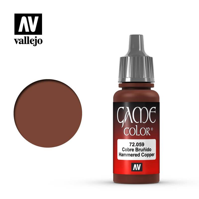 Vallejo Game Colour Hammered Copper 17 ml