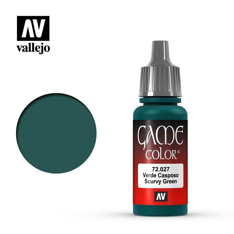 Vallejo Game Colour Scurvy Green 17 ml