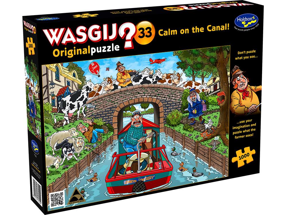 WASGIJ? Original #33 - Calm on the Canal! 1000pc Puzzle