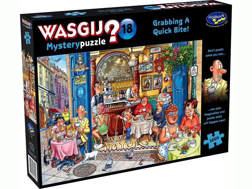 WASGIJ? Mystery #18 - Grabbing A Quick Bite! 1000pc Puzzle