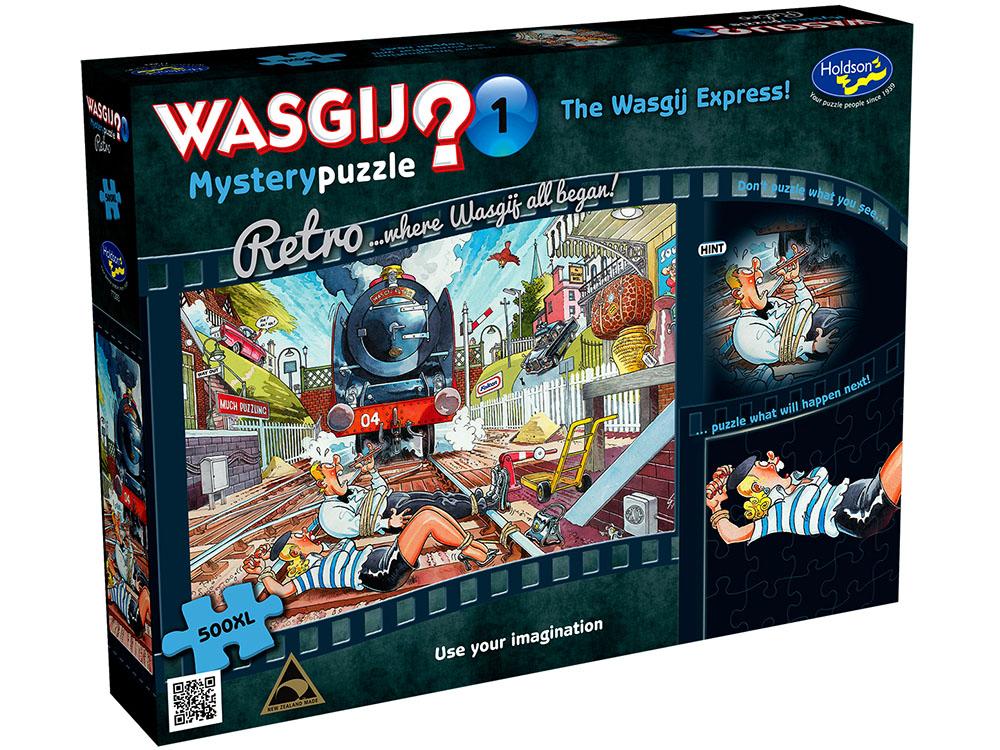 WASGIJ? Mystery #1 (Retro) - The Wasgij Express! 500pcXL Puzzle