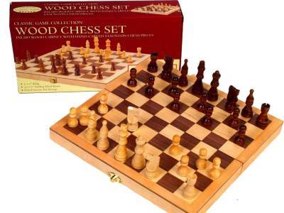 Chess - 10.5&quot; Wooden Set (Hansen)