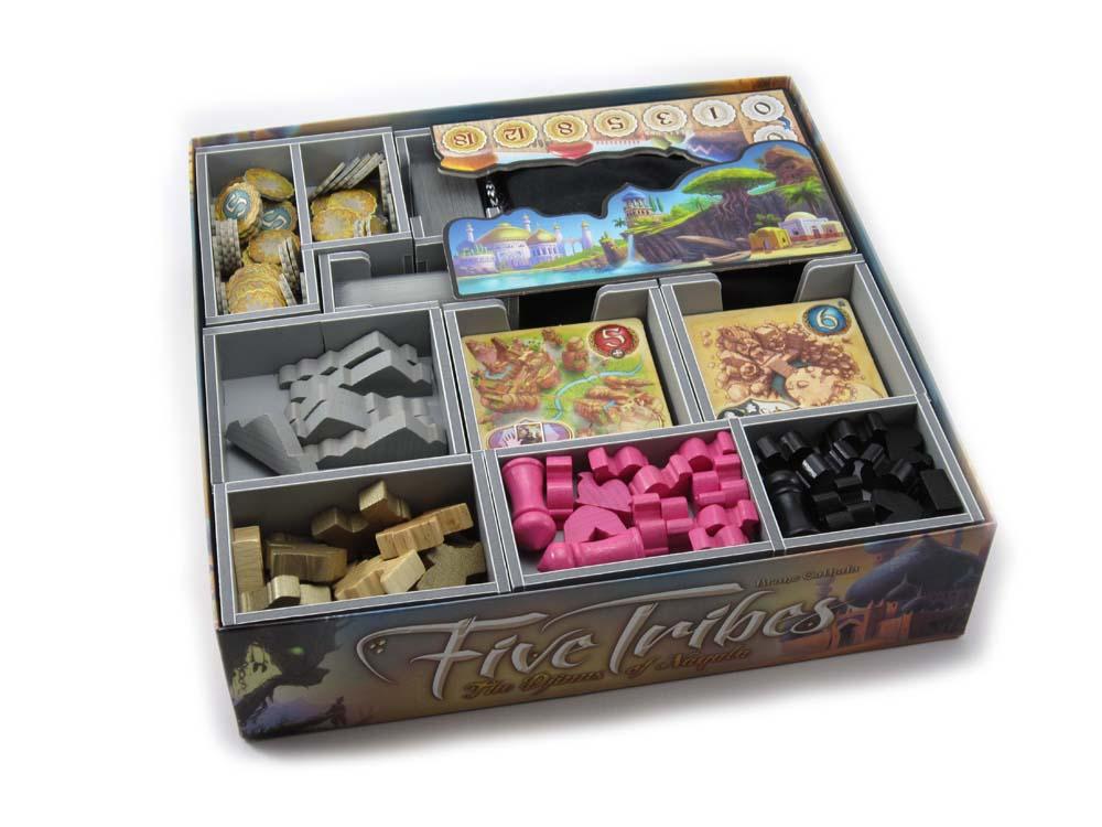 Five Tribes Folded Space Game Inserts