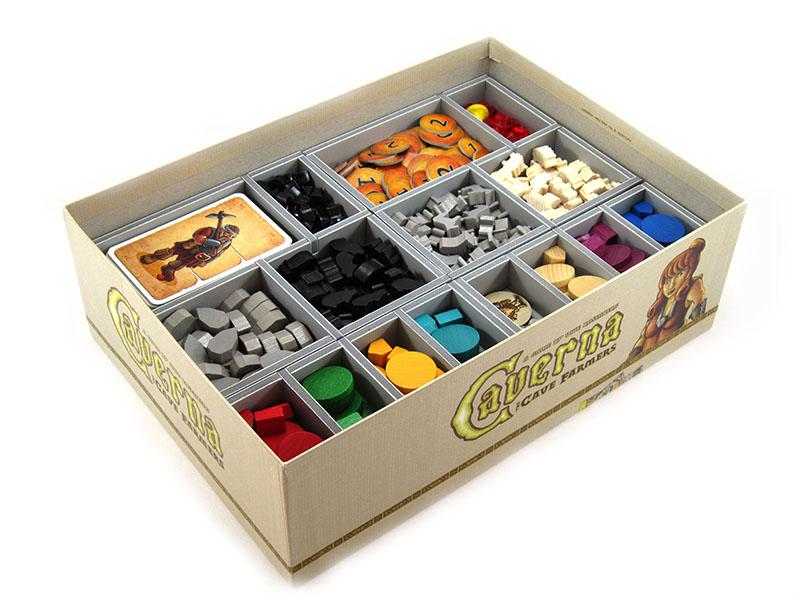 Caverna Folded Space Game Inserts