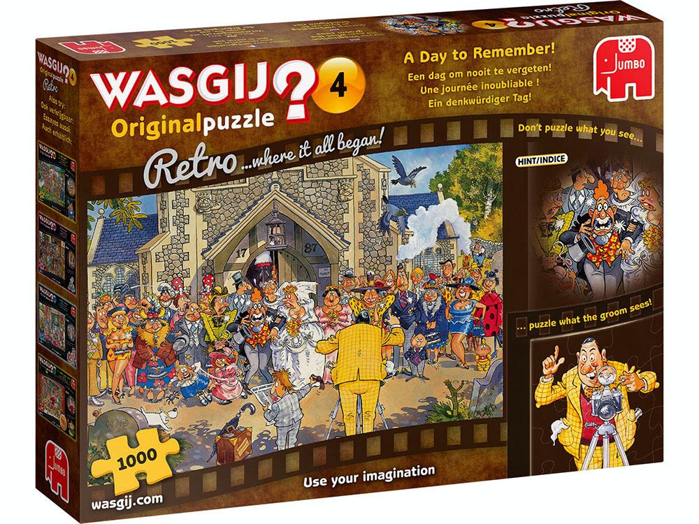 WASGIJ? Original #4 (Retro) - A Day to Remember! 1000pc Puzzle