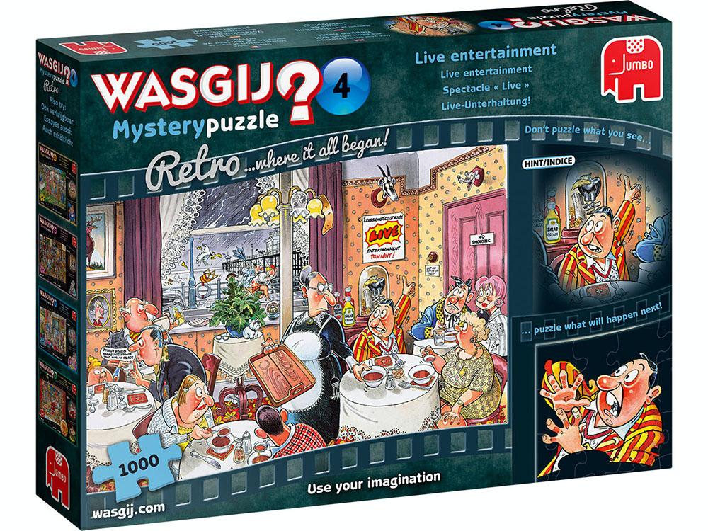 WASGIJ? Mystery #4 (Retro) - Live Entertainment 1000pc Puzzle