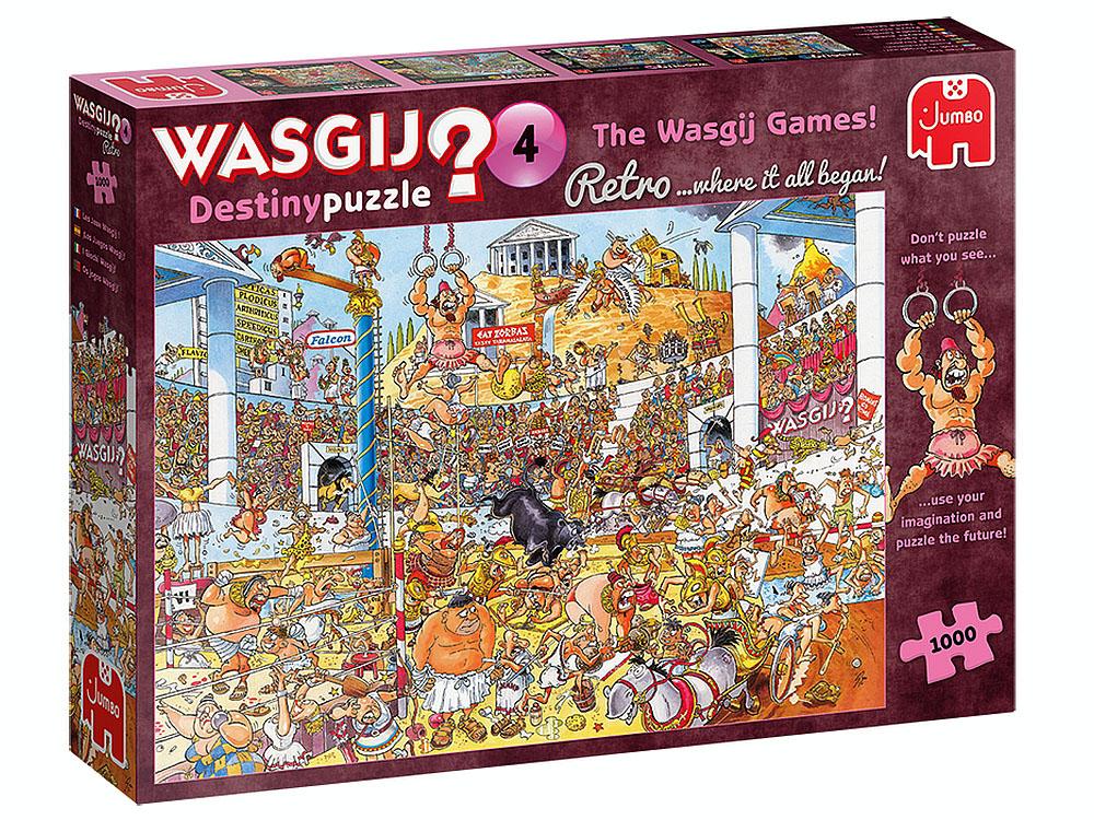 WASGIJ? Destiny #4 (Retro) - The Wasgij Games! 1000pc Puzzle