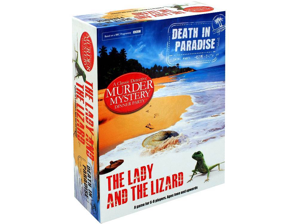 Death In Paradise The Lady And The Lizard Murder Mystery Dinner Party