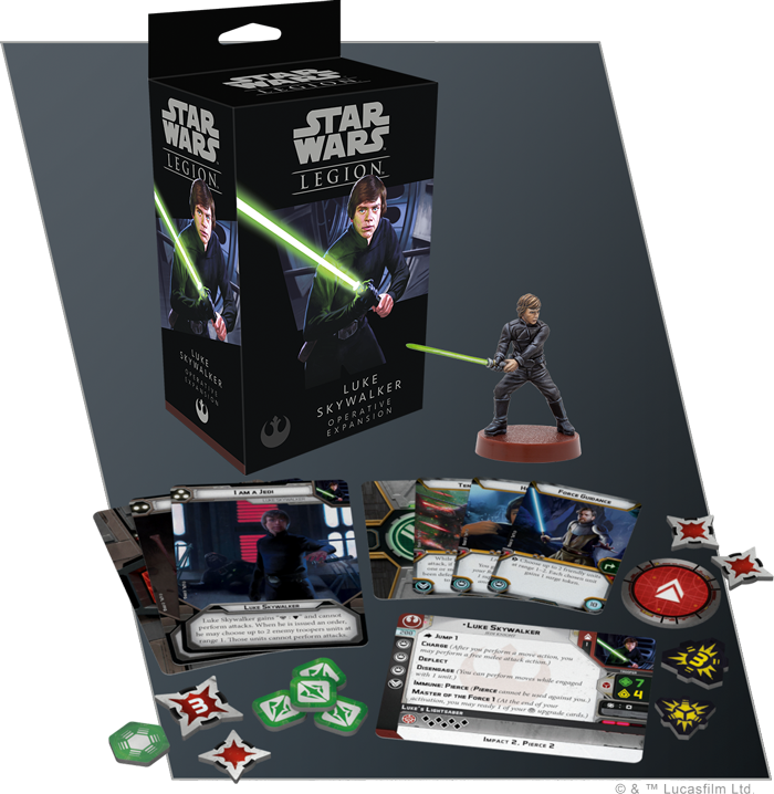 Luke Skywalker Jedi Knight Operative Expansion (Star Wars Legion)