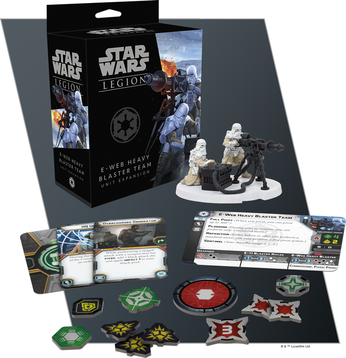 E-Web Heavy Blaster Team Unit Expansion (Star Wars Legion)