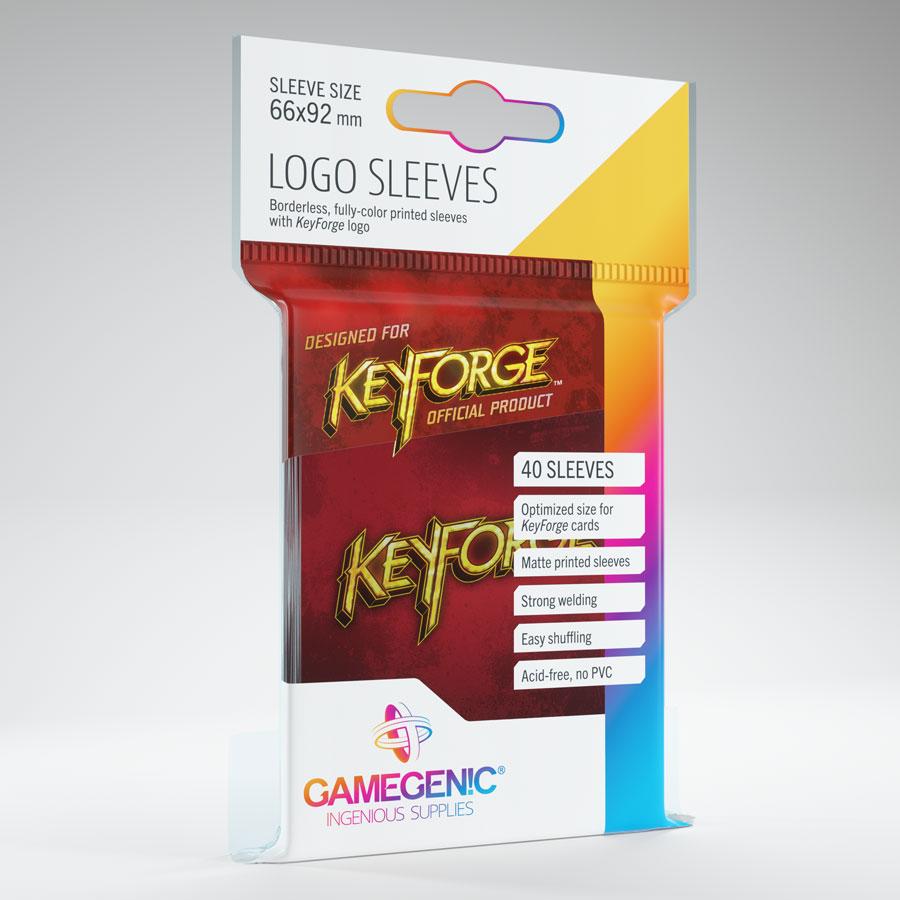 Gamegenic Art Card Sleeves - Keyforge Logo (40 Sleeves)