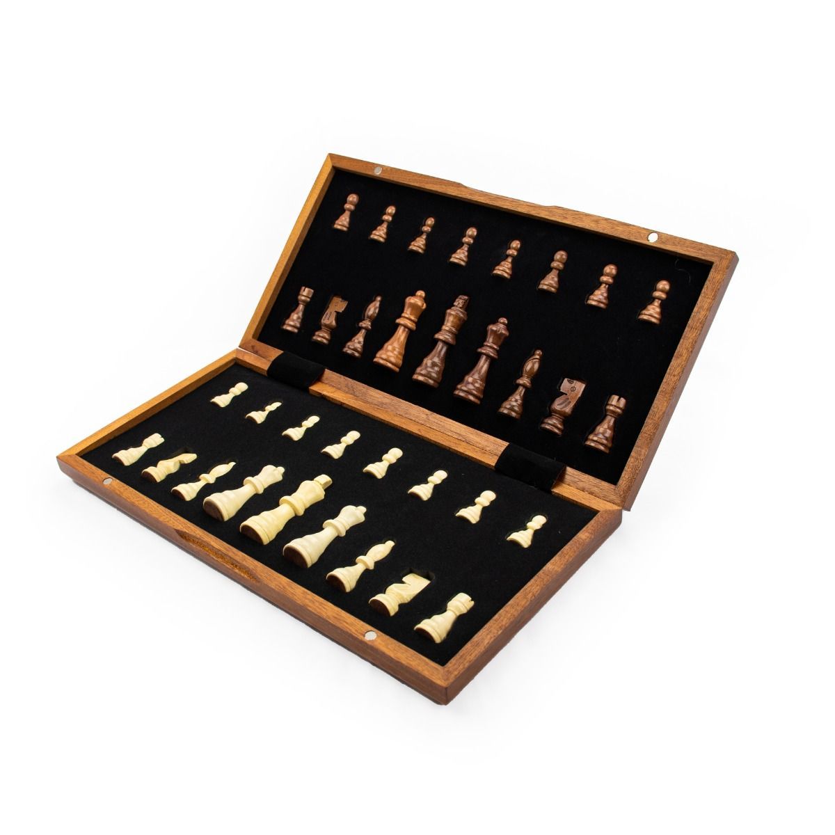 Chess - 38cm Wooden Magnetic Set (Lets Play Games)