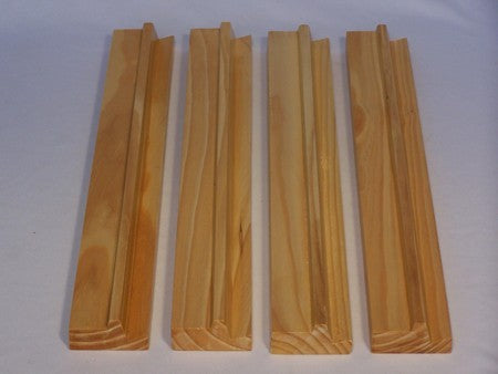 Mahjong Racks - Wooden Set of 4