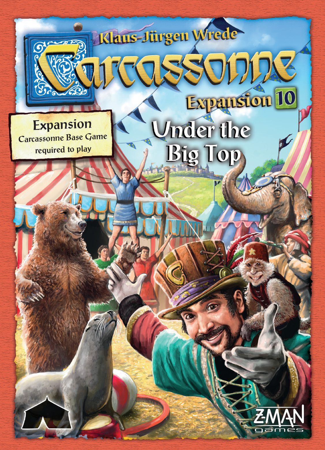 Carcassonne - Under The Big Top (Expansion #10)