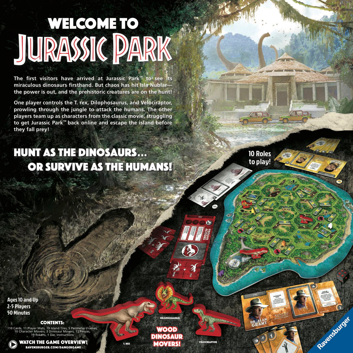 Jurassic Park Danger! Adventure Strategy Game