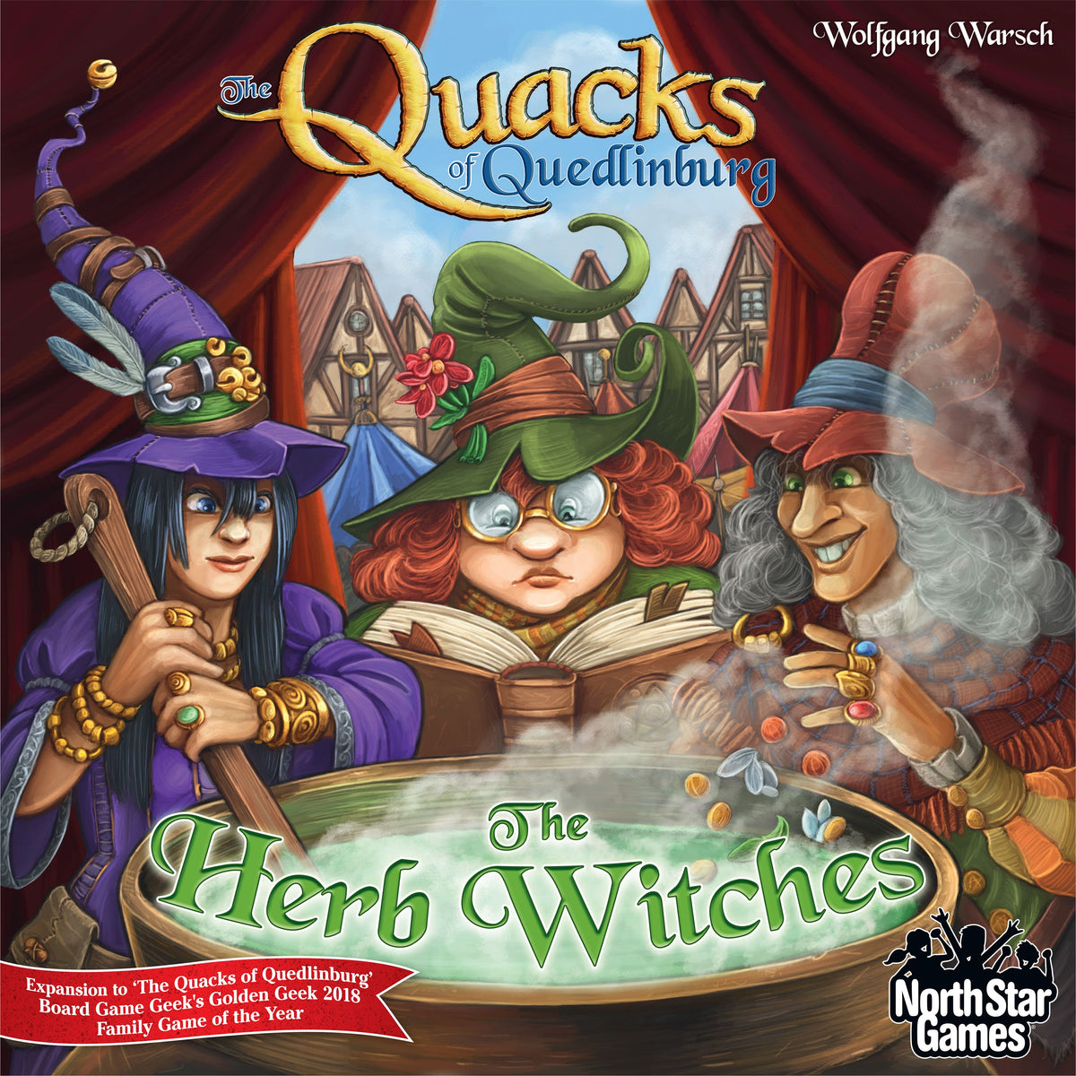 The Quacks of Quedlinburg - The Herb Witches Expansion