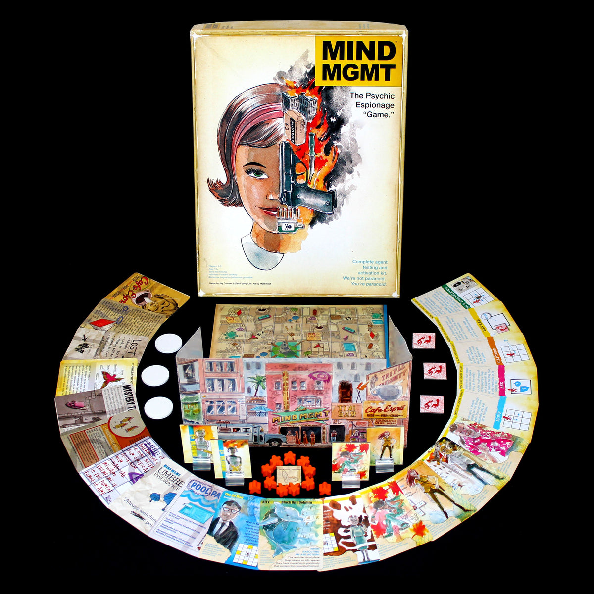 MIND MGMT - The Psychic Espionage Game